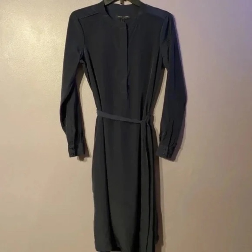 NWT Banana Republic Navy Shirt Dress